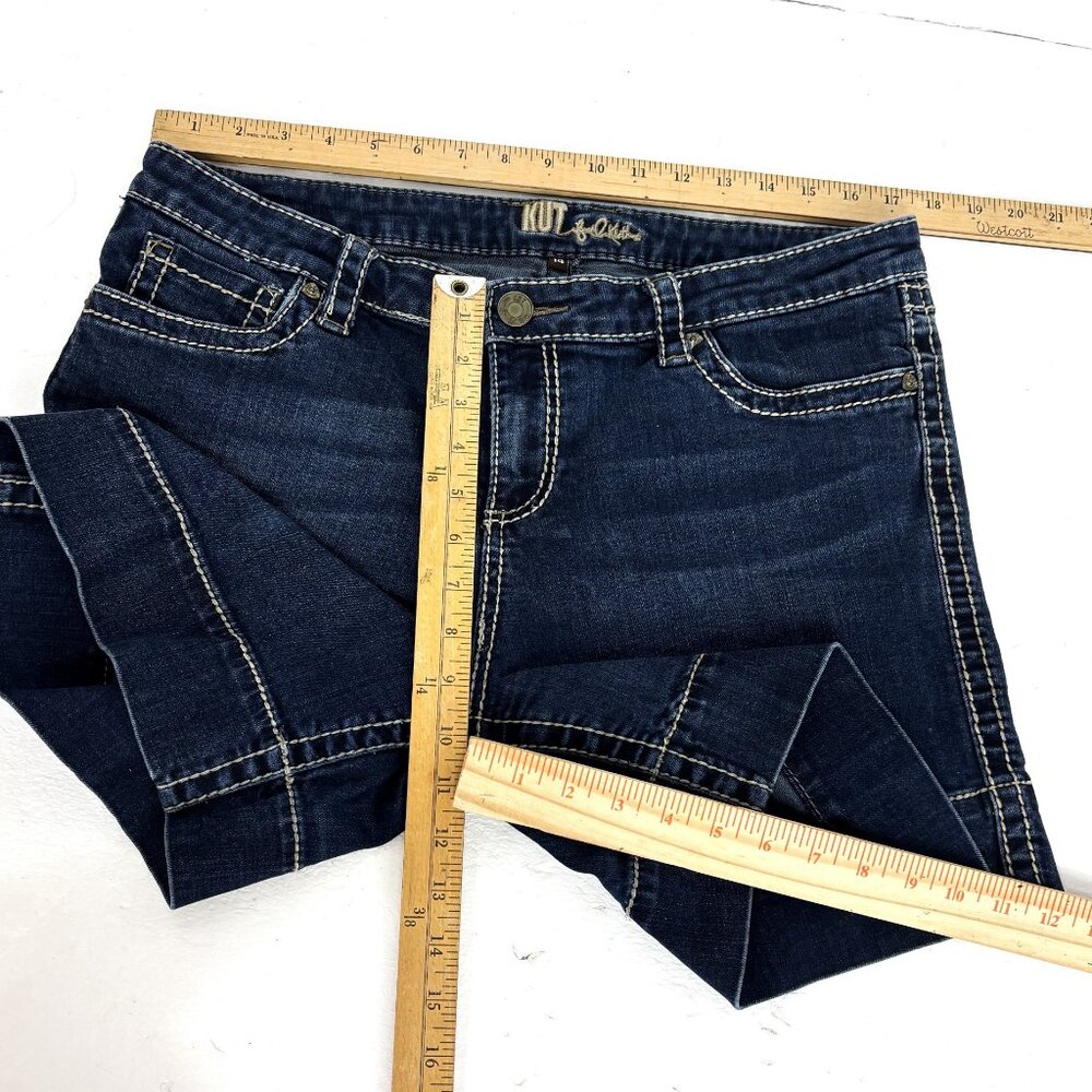Kut from the Cloth Jean Mid Rise Shorts Size 14 - Picture 10 of 10